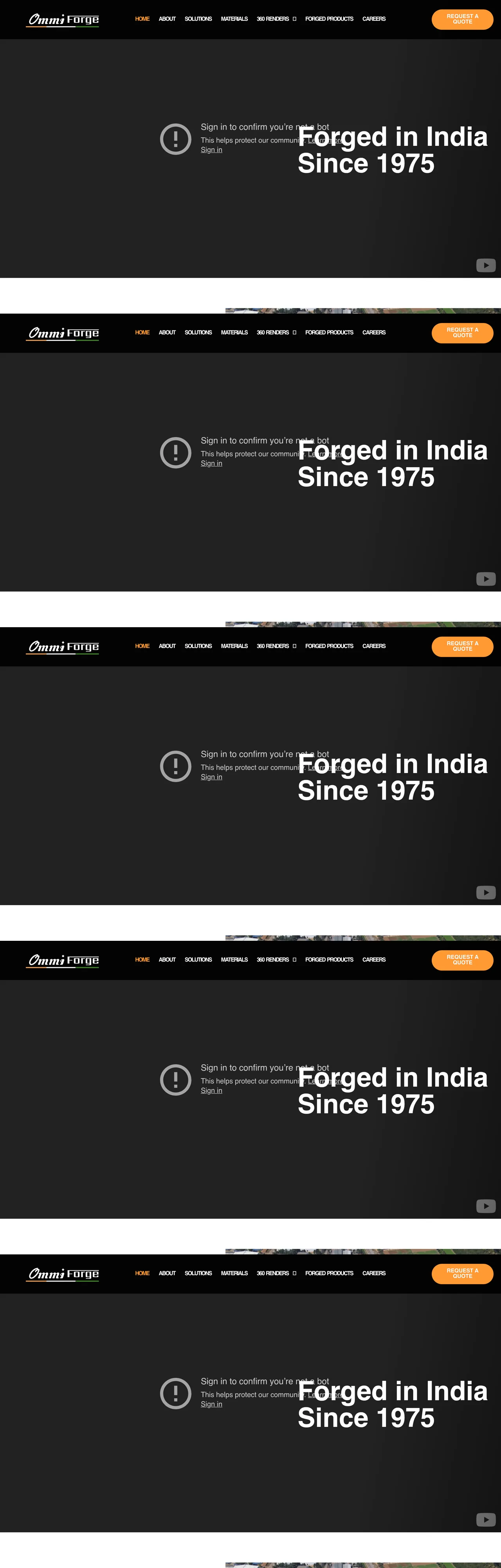 Ommi Forge — WordPress · Elementor